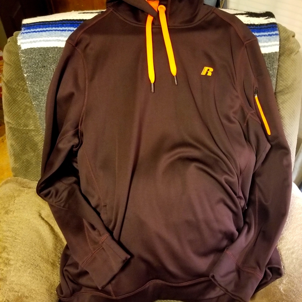 Plum colored Russel Hood